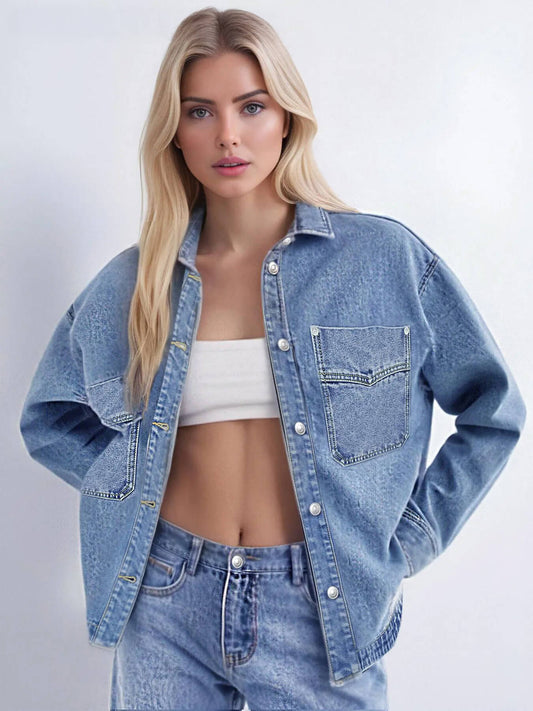 Oversized Vintage Denim Jacket